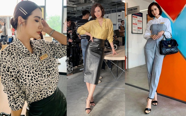 Style công sở của Huyền Lizzie 'Thương ngày nắng về 2' chỉn chu, đầy màu sắc 'ăn đứt' phần 1 - Ảnh 2. Style công sở của Huyền Lizzie 'Thương ngày nắng về 2' chỉn chu, đầy màu sắc 'ăn đứt' phần 1 - Ảnh 2.
