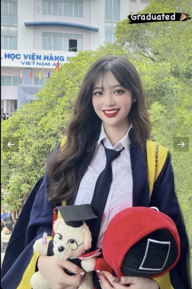 Diện đồng phục tốt nghiệp, nữ sinh hàng không vẫn xinh đẹp như hoa hậu - Ảnh 3. Diện đồng phục tốt nghiệp, nữ sinh hàng không vẫn xinh đẹp như hoa hậu - Ảnh 3.