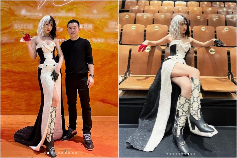 Lê Bống ăn mặc rõ xinh nhưng cứ chọn sai giày, phá cách chưa thấy chỉ thấy hỏng cả bộ đồ - Ảnh 7. Lê Bống ăn mặc rõ xinh nhưng cứ chọn sai giày, phá cách chưa thấy chỉ thấy hỏng cả bộ đồ - Ảnh 7.